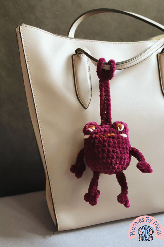 Bag Charm / car hanger lili the frog