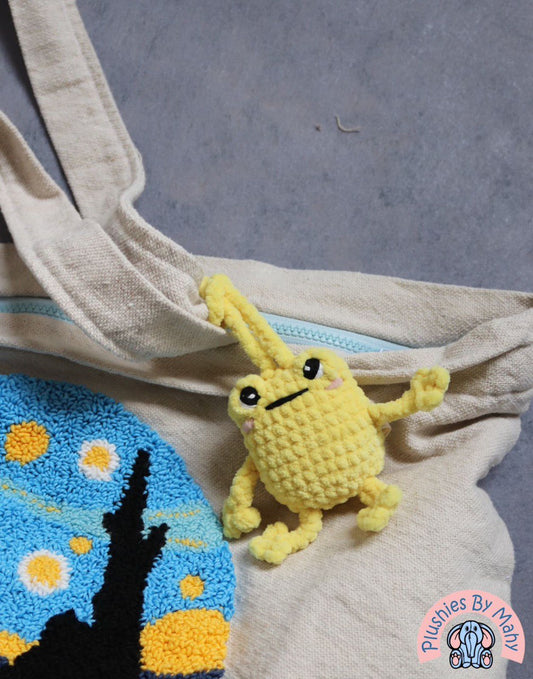 Bag charm / car hanger sunny the frog