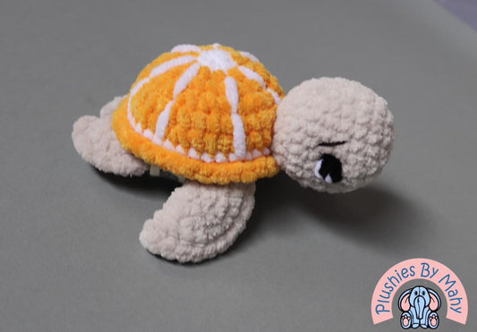 Julie the orange turtle