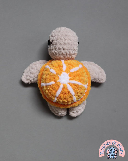Julie the orange turtle