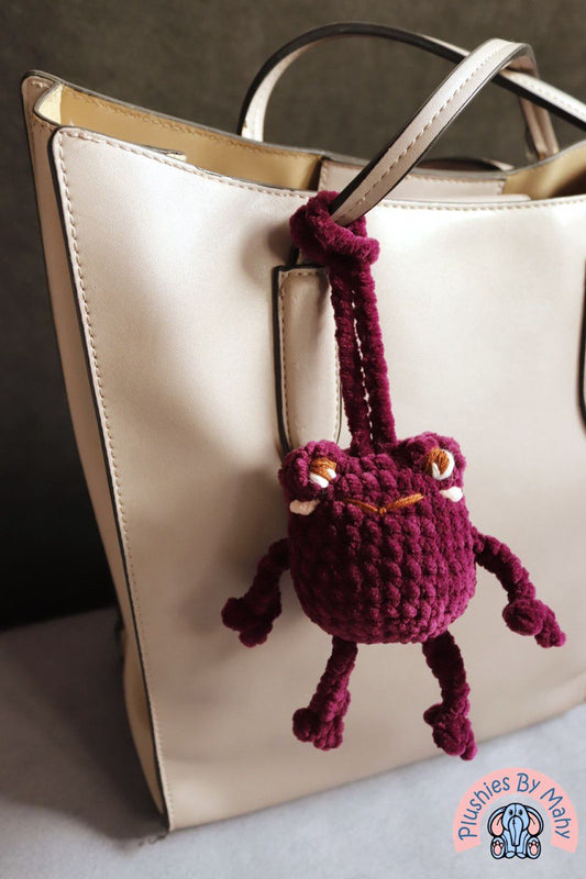 Bag Charm / car hanger lili the frog