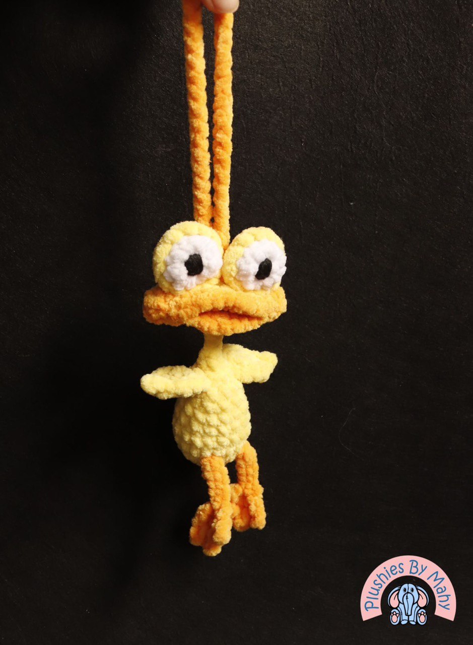 Bag Charm / car hanger Dodo the duck